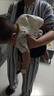 曇蓓漫抱娃神器寶寶嬰幼兒背帶1-3歲夏旅游解放雙手外出簡易前抱式便攜 寶寶外出背帶【黑色】0-36月 解放雙手 柔軟輕盈 透氣網(wǎng)孔 曬單實拍圖