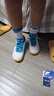 YONEX尤尼克斯羽毛球鞋yy入門(mén)級訓練減震動(dòng)力墊男女SHB101CR白/藍 37碼 曬單實(shí)拍圖