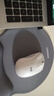 羅技（Logitech）M221 輕音鼠標 無(wú)線(xiàn)鼠標 辦公鼠標 對稱(chēng)鼠標 帶無(wú)線(xiàn)微型接收器 霧靄藍 曬單實(shí)拍圖