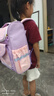 卡拉羊兒童書(shū)包小學(xué)生1-3-6年級減負護脊防下墜減壓男孩女生雙肩包背包 曬單實(shí)拍圖