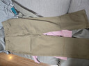皮爾卡丹（pierre cardin）褲子男秋冬季寬松直筒休閑褲男士純棉美式工裝長(cháng)褲男裝 卡其 XL 曬單實(shí)拍圖