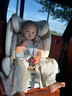 優(yōu)樂博（ULOP）兒童安全座椅0-4-12歲i-size智能雙通風(fēng)加熱車載嬰兒寶寶汽車座椅 卡特香檳（前后通風(fēng)+175°躺角） 曬單實(shí)拍圖