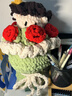 USERJOY王子玫瑰花束毛線鉤織手工編織diy冰條線材料包自制520禮物送女友 王子花束【全套材料包+教程】 曬單實(shí)拍圖