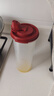 特百惠（Tupperware）油壺廚房家用易清洗密封防漏塑料食品級加厚pp醬油醋調料瓶家居館 油壺890ml防漏油壺（拆分） 曬單實(shí)拍圖