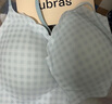 ubras虞書欣同款無(wú)尺碼涼感浪花透氣細(xì)吊帶背心文胸罩內(nèi)衣女漣漪藍(lán)格子 曬單實(shí)拍圖