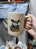馬克杯高顏值ins風(fēng)陶瓷杯卡通咖啡杯辦公室家用早餐喝水杯子可愛(ài) 飛機小狗陶瓷杯 曬單實(shí)拍圖