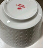 松發(fā)瓷器骨瓷碗碟家用輕奢高級(jí)感浮雕餐具喬遷碗盤組合 4.8英寸碗4個(gè)裝 曬單實(shí)拍圖