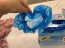 美麗雅 鞋套200只 一次性防水加厚耐磨成人鞋套 防塵防沙塑料腳套 曬單實(shí)拍圖