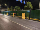 世騰彩鋼圍擋泡沫夾心工地擋板市政道路裝配式施工隔離圍墻建筑圍欄板 彩鋼圍擋 曬單實(shí)拍圖