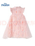 迪士尼女童愛莎公主連衣裙子新品連衣裙子女童夏季裝2025新中式旗袍漢服 曬單實拍圖