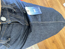 Levi's李維斯夏季女士直筒開(kāi)衩顯高顯瘦優(yōu)雅美式休閑藍色牛仔半裙 藍色 XS (24) 曬單實(shí)拍圖