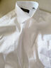 雅戈爾（YOUNGOR）長(cháng)袖襯衫男DP免燙襯衫純棉面料抗皺易打理新品 YLDP10171BJA白色 41 曬單實(shí)拍圖