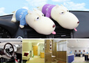 何佳功竹炭包汽車用狗車載吸除味公仔汽車用竹炭包車內(nèi)除味除甲醛 一對(duì)裝（混搭） 0.1kg 2袋 曬單實(shí)拍圖