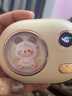 JCZS德國品牌暖手寶暖手寶充電式新款充電寶二合一迷你小隨身攜帶自發(fā) 【粉色-開(kāi)心兔】可用10小時(shí)浪漫燈光禮盒毛絨收納袋 0mAh 曬單實(shí)拍圖