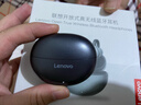 聯(lián)想（lenovo）骨傳導概念藍牙耳機耳夾開(kāi)放式無(wú)線(xiàn)不入耳藍牙5.4耳機運動(dòng)跑步通話(huà)降噪蘋(píng)果小米通用TA410風(fēng)暴灰 曬單實(shí)拍圖