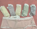 都市麗人6條冰絲無痕女士內(nèi)褲女含聚乳酸網(wǎng)眼透氣加長抑菌襠女生三角褲L 曬單實(shí)拍圖