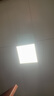 FSL佛山照明LED集成吊頂平板燈扣板燈超薄300*300V型面板燈12W白光6500K 曬單實(shí)拍圖