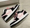 耐克（NIKE）球鞋定制AirJordan1AJ1蒸汽木偶霧野櫻花低幫女子籃球鞋 AJ1霧野櫻花 定制款不支持退換  35.5 全新 假一賠三 曬單實拍圖