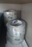 得力(deli)高品質(zhì)高透明封箱膠帶倉庫打包膠帶 60mm*100y*50um(91.4m/卷) 6卷/筒 辦公用品 30325 曬單實(shí)拍圖