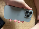 Apple【即將售完】蘋(píng)果iPhone15promax手機15系列雙卡全網(wǎng)通5G智能手機 蘋(píng)果15pro 原色鈦金屬 128GB 全網(wǎng)通+質(zhì)保2年+配件禮包 曬單實(shí)拍圖
