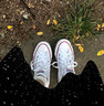 匡威（Converse）官方 莫爾登All Star男女板鞋中幫帆布小白鞋A00812C A00812C 42 曬單實(shí)拍圖