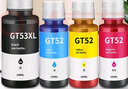 繪威適用惠普HP Tank518 519 678 510 538 418 516 511 411 530 531 536 582打印機墨盒墨水GT52/53XL 四色大容量 曬單實(shí)拍圖