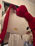 野獸派家居（tbh）三麗鷗Hello Kitty二合一法蘭絨抱枕毯子 毛絨午睡毯車(chē)載靠枕 二合一法蘭絨毯/抱枕 蝴蝶結 曬單實(shí)拍圖
