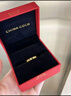 中國黃金（CHINA GOLD）黃金戒指女足金四葉草戒指首飾素圈指環(huán)七夕情人節(jié)生日禮物送女友 足金戒指 約2.2g【玫瑰禮盒】 曬單實拍圖