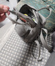 FJALLRAVEN北極狐斜挎包男街頭單肩包女書包23797-021霧灰2.5L 曬單實拍圖