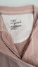 無(wú)印良品（MUJI）女式 無(wú)側縫雙層紗織 睡衣 家居服套裝  粉紅色條紋5A M 曬單實(shí)拍圖