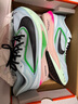 耐克男子輕便專(zhuān)業(yè)跑步鞋冬季公路競速碳板NIKE ZOOM FLY 6 FN8454 402冰河藍/黑/透明粉/驚喜綠 43 曬單實(shí)拍圖
