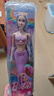 芭比（Barbie）女孩玩具娃娃生日禮物過(guò)家家玩具-芭比美人魚(yú)系列HRR06 曬單實(shí)拍圖