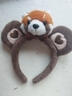 栢啟歆可愛(ài)浣熊毛絨發(fā)箍動(dòng)物園小熊貓搞怪頭箍周邊發(fā)飾卡通頭飾拍照發(fā)卡 小浣熊發(fā)箍 曬單實(shí)拍圖