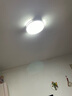 惠普精工吸頂燈led臥室現代簡(jiǎn)約餐廳中山燈具圓形40cm遙控三色 曬單實(shí)拍圖