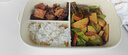 舍里卡通陶瓷分隔飯盒學(xué)生帶蓋便攜微波爐加熱上班族專(zhuān)用便當盒保鮮盒 8.25英寸保鮮飯盒-小奶狗 可蒸可烤可微波|三分格 曬單實(shí)拍圖