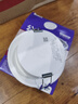 公牛（BULL）LED筒燈天花燈嵌入式孔燈 6W3.5寸暖白光3000K/開孔85-95mm 曬單實拍圖
