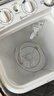 威力（WEILI）7/8/9/10/13/15kg公斤半自動(dòng)雙缸波輪洗衣機 雙桶洗脫分離大容量家用洗衣機 雙電機雙筒 以舊換新 XPB70-7082S【7公斤】 曬單實(shí)拍圖