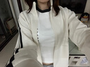 優(yōu)衣庫女裝插肩袖圓領(lǐng)短T恤短袖迷你T修身打底476602 09 黑色 M /160/84A 曬單實拍圖
