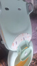 世紀寶貝（babyhood）兒童洗頭躺椅 折疊寶寶洗澡神器可坐躺家用洗發(fā)床PVC軟墊 清新綠 曬單實拍圖
