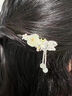 傾愛(ài)925銀發(fā)簪女鑲和田玉簪子蝶戀花流蘇古風(fēng)漢服盤(pán)發(fā)七夕禮物 925銀和田玉蝶戀花流蘇發(fā)簪 曬單實(shí)拍圖