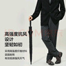 京東京造超大號雨傘長(cháng)柄傘自動(dòng)男士直桿傘高爾夫商務(wù)晴雨傘暴雨抗風(fēng)27寸 曬單實(shí)拍圖