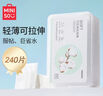 名創(chuàng  )優(yōu)品(MINISO）化妝棉卸妝棉濕敷棉卸妝棉片干濕兩用親和肌膚180片*1袋 曬單實(shí)拍圖