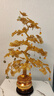 夢(mèng)藝港手工編織金錢(qián)樹(shù)鋁線(xiàn)手工藝品成品手工發(fā)財(cái)樹(shù)店鋪招財(cái)家居裝飾擺件 高60cm 發(fā)財(cái)樹(shù)(加粗加密)送底座 曬單實(shí)拍圖