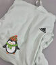 adidas情侶加絨加厚寬松連帽長袖套頭衛(wèi)衣男女秋冬阿迪達(dá)斯輕運(yùn)動 藍(lán)色/黑色   XL 曬單實(shí)拍圖