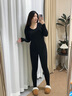 貓人德絨保暖內衣女2025秋冬季發(fā)熱秋衣秋褲無(wú)痕修身顯瘦無(wú)縫美體套裝 曬單實(shí)拍圖
