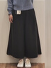 優(yōu)衣庫合作款/女裝打褶裙褲/高腰休閑褲褲子25秋冬新款479698 08 深灰色 XS /150/60A 曬單實(shí)拍圖