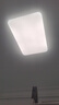 雷士（NVC）吸頂燈客廳大燈可調(diào)光簡約奶油風LED照明燈具白玉JC系列包安裝 曬單實拍圖