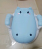 小哈倫兒童馬桶寶寶坐便器嬰幼兒尿盆小孩坐便器小便器雙軟墊小狗洛克藍 曬單實拍圖