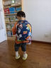 Edison幼兒園書包學前班戶外輕便出游兒童小學生研學小背包6001-5動物 曬單實拍圖
