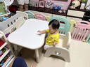 ZRYZ兒童沙發(fā)椅可升降坐凳寶寶靠背椅子嬰兒學(xué)座椅幼兒園閱讀學(xué)習桌椅 小號粉色沙發(fā)椅-pu皮（1-7歲） 曬單實(shí)拍圖